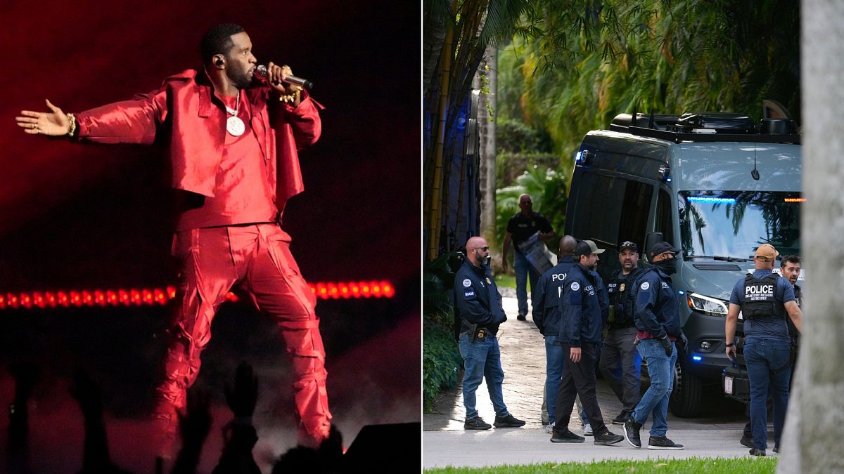 US federal authorities raid Sean &ldquo;Diddy&rdquo; Combs' homes as part of sex trafficking probe 