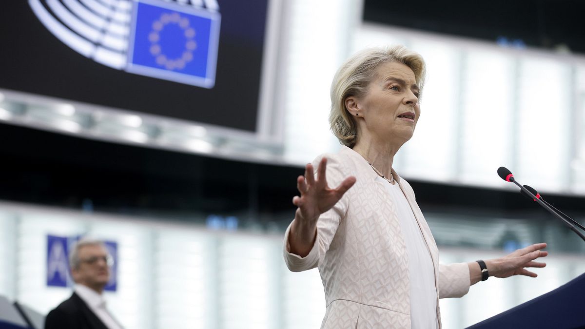 Bloodshed in Gaza must stop now, von der Leyen says 