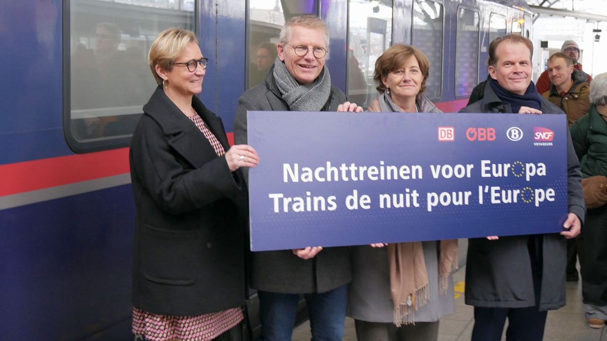 'The return of the night train': Belgium plans to boost sleeper services during its EU presidency 