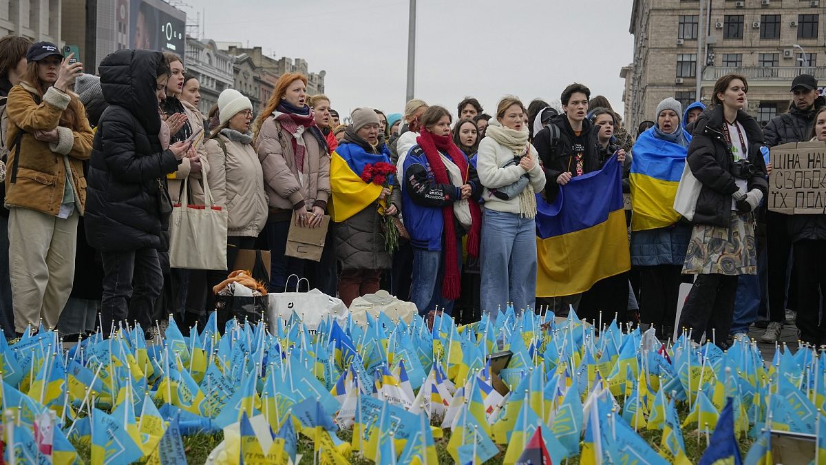 Ukraine is '730 days closer to victory', Zelenskyy says as country marks two years of war 