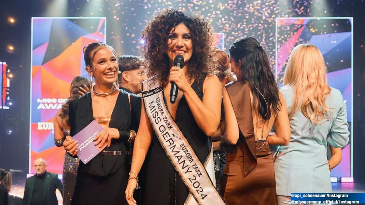 An Iranian-born mum is the new Miss Germany, reflecting the pageant's inclusive turn 