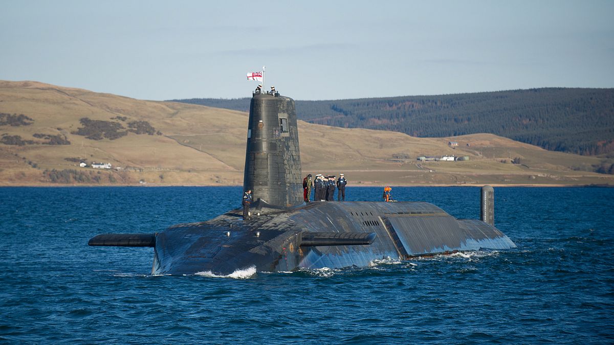 British nuclear missile crashes into sea in failed test 