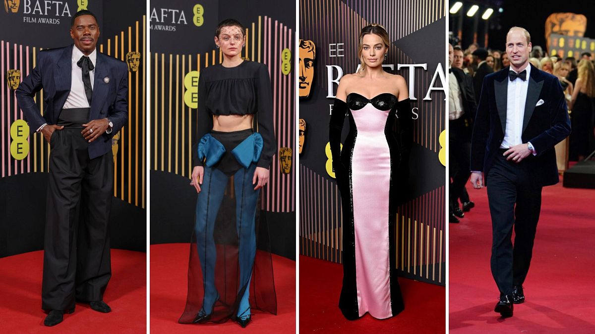 The 20 best dressed celebrities at BAFTAs 2024 red carpet 