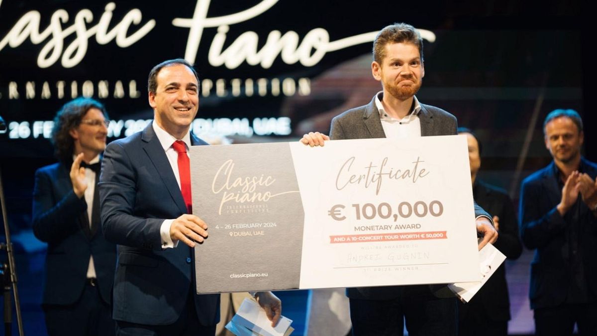 Russian pianist Andrey Gugnin wins top prize at Classic Piano International Competition 