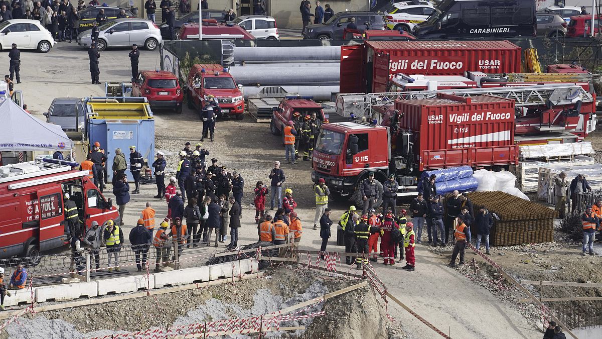 Italy: Three killed and two missing in incident at Florence construction site 