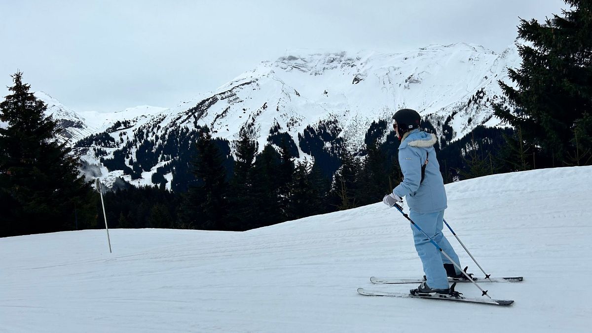 I tried skiing for the first time in my 30s. After two days on the slopes my fear turned to joy 