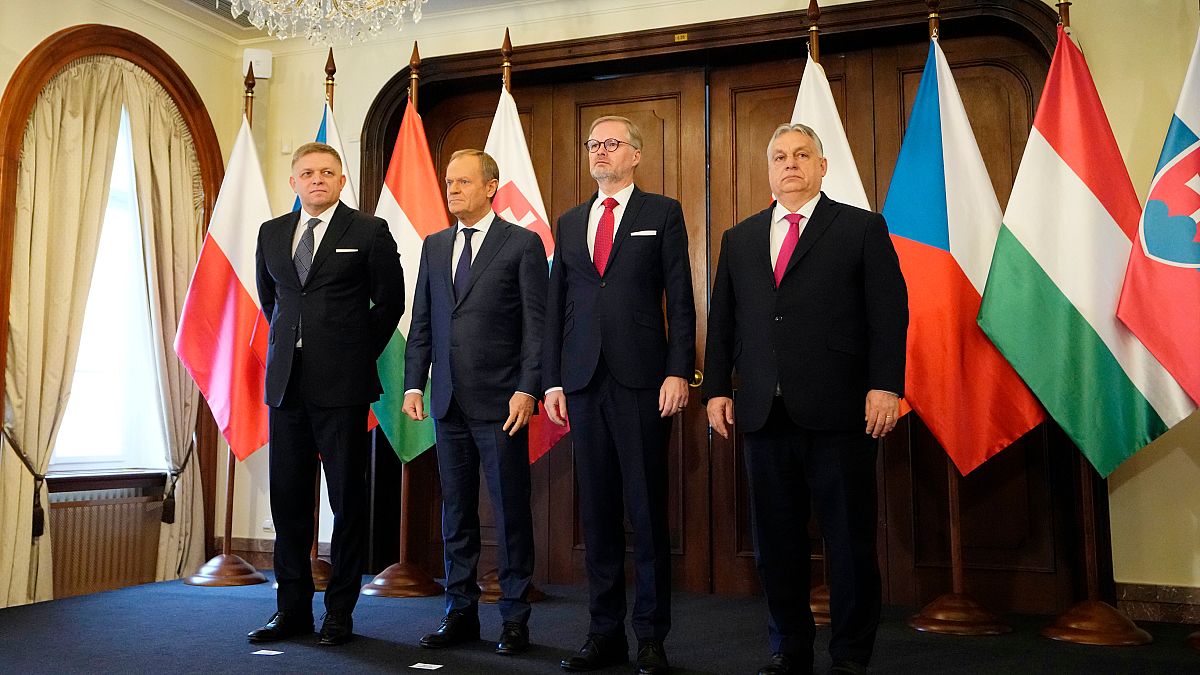 Central European countries show deep rifts on Ukraine war at V4 meeting