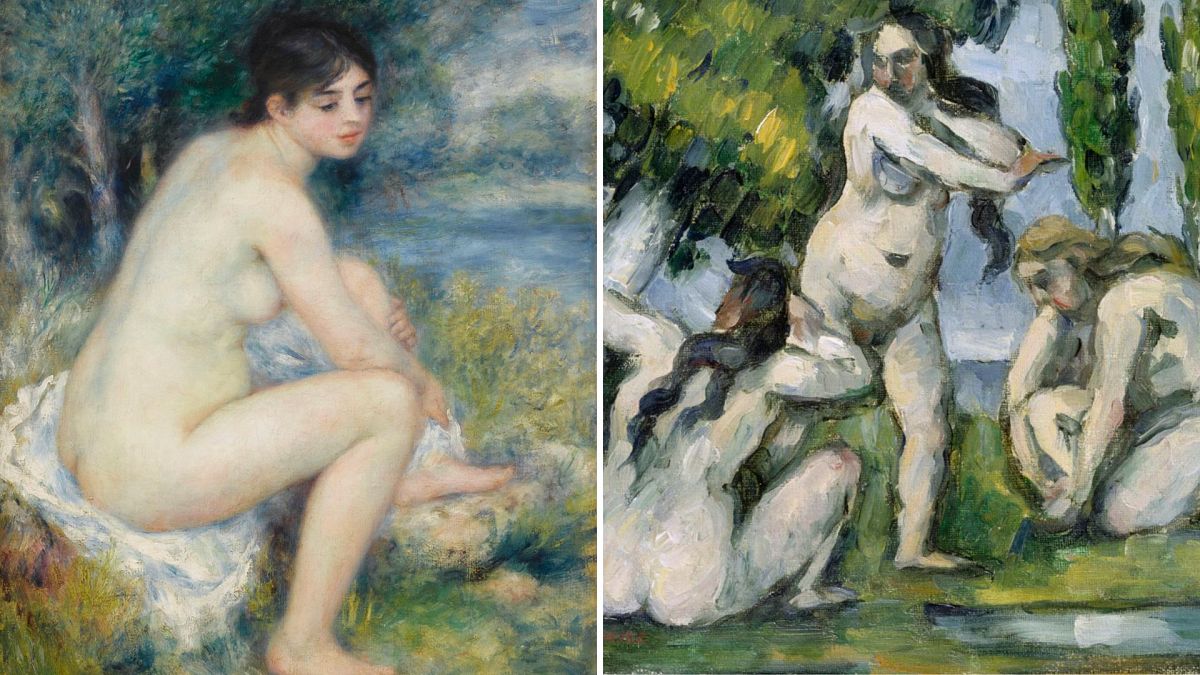 C&eacute;zanne vs Renoir: Milan exhibition compares the styles of Impressionist founding fathers 