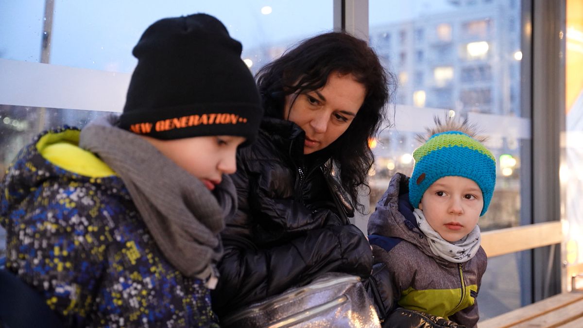 Why do Ukrainian refugees need childcare in their host countries? 