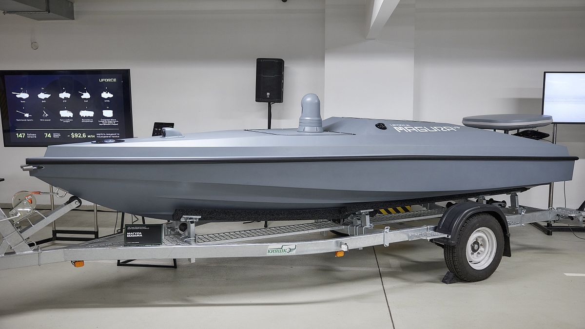 ГУР: Украина топит российский флот с помощью морских дронов Magura V5 
