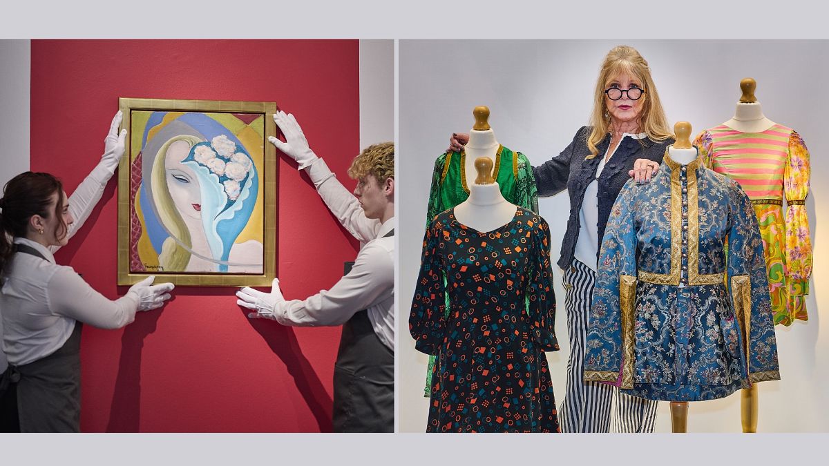 A musical muse&rsquo;s memorabilia: Pattie Boyd&rsquo;s personal collection sells for &euro;3.2 million at auction 