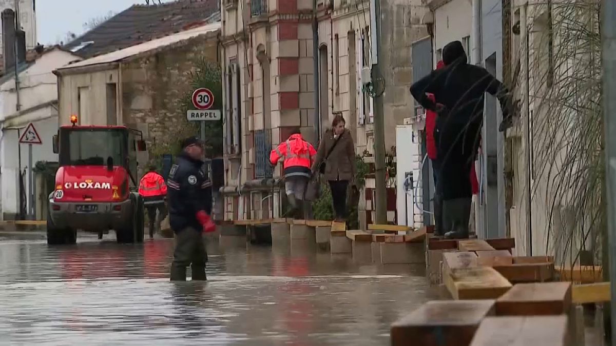 Rain floods southern France for third time in six months 