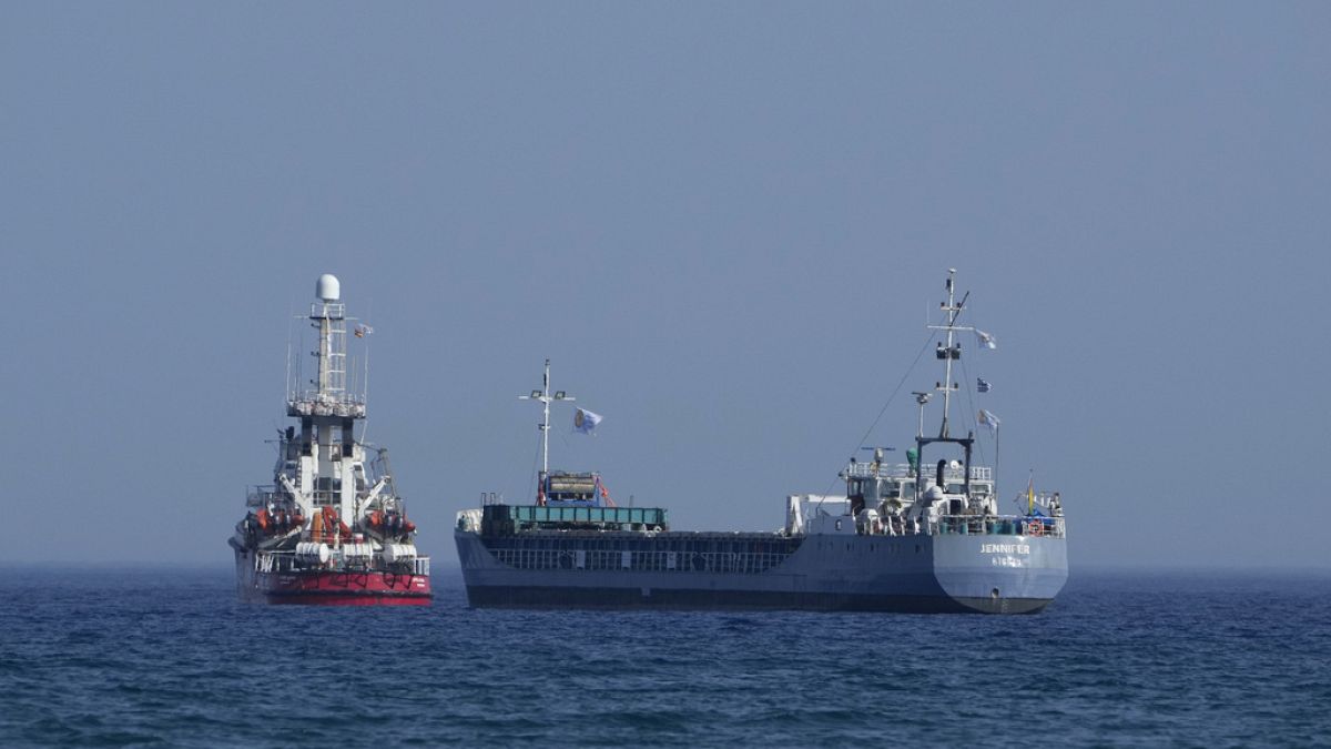 Второй груз гуманитарной помощи отправился в сектор Газа с Кипра