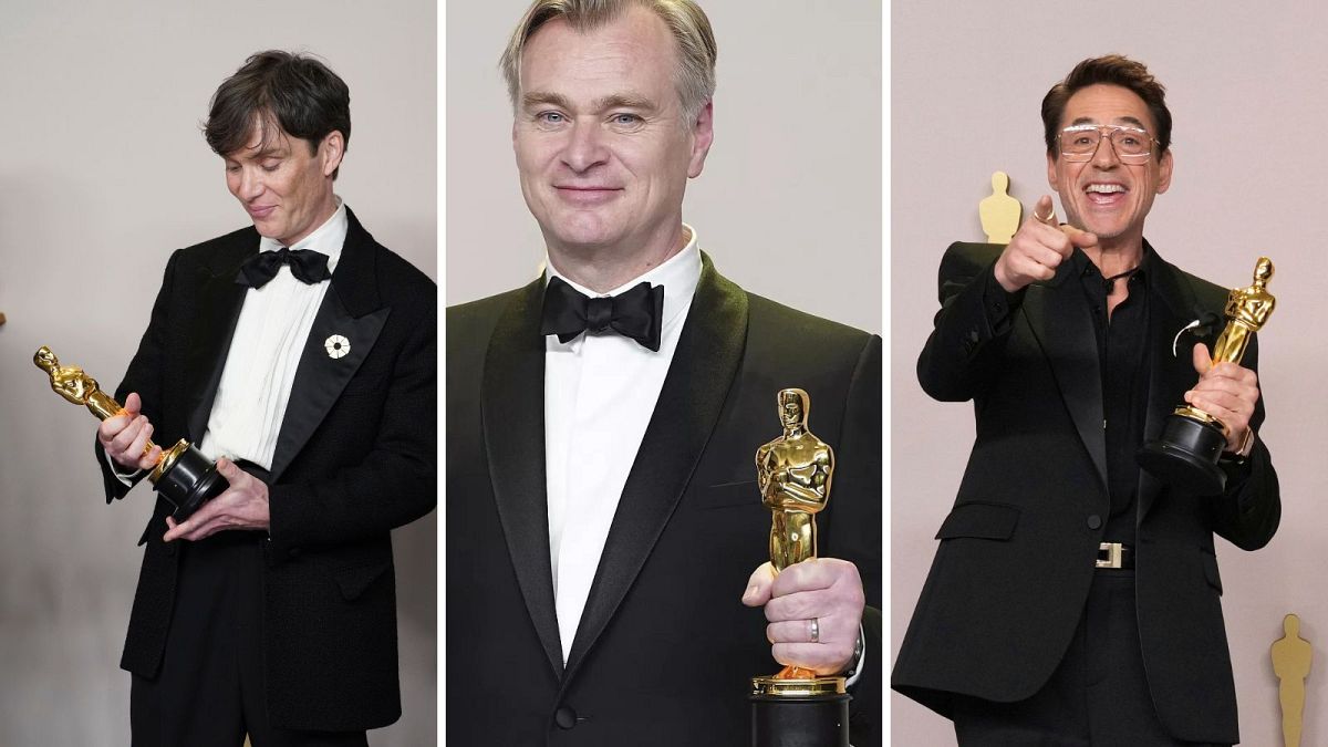 Oscars 2024: Christopher Nolan's 'Oppenheimer' wins Best Film and sweeps up seven Academy Awards 