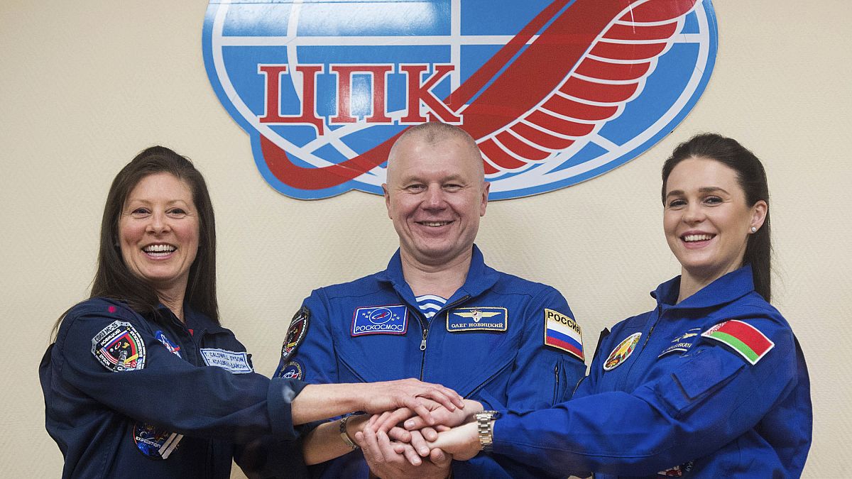 Первая в истории белоруска отправилась в космос 