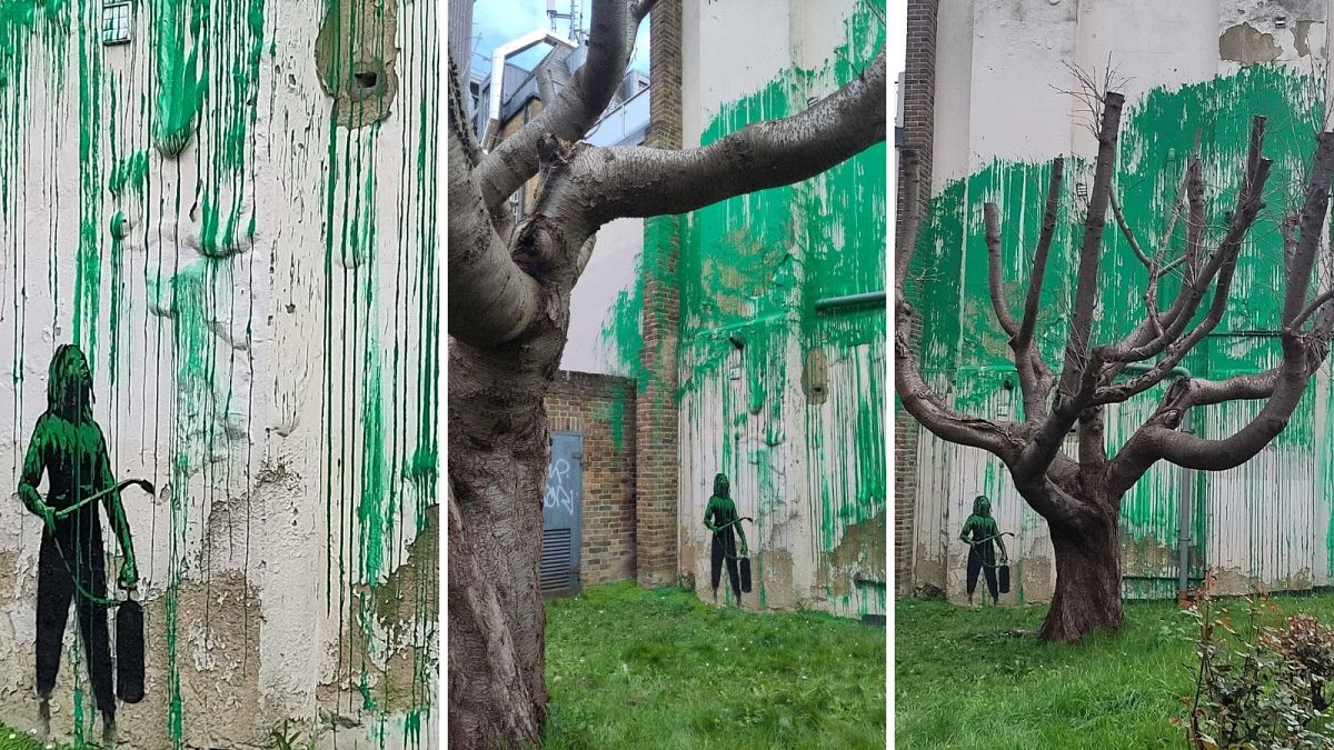 Banksy's Bankstree: Artist confirms new artwork on London building  