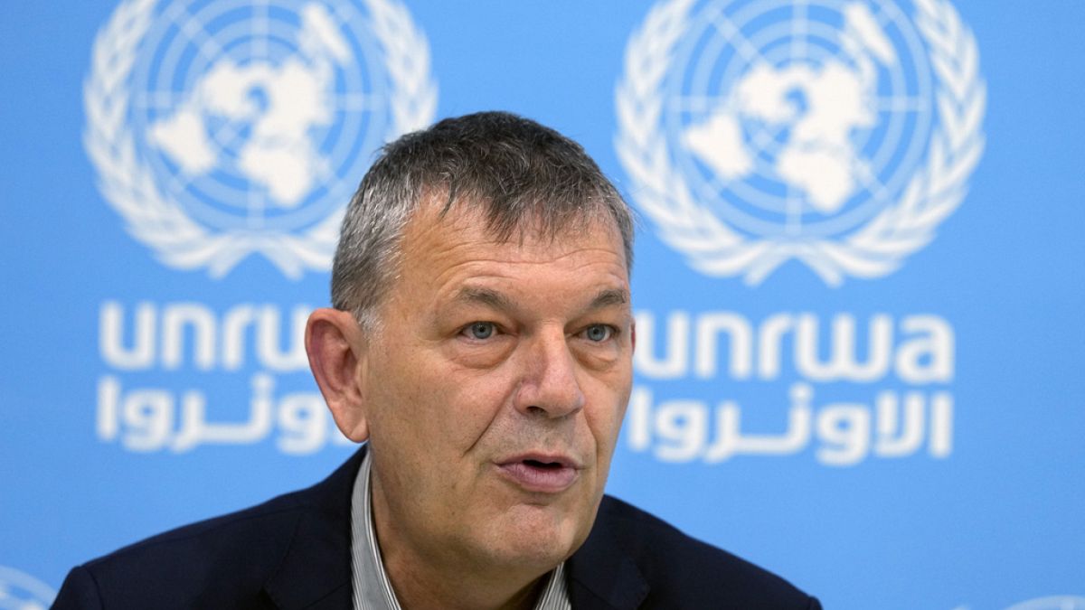 UNRWA head says ongoing conflict in Gaza is a 'war against children' 