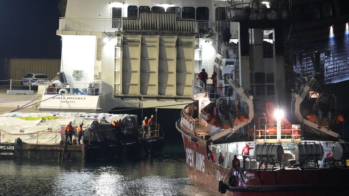 Aid ship sets sail from Cyprus to Gaza, where hunger is worsening 