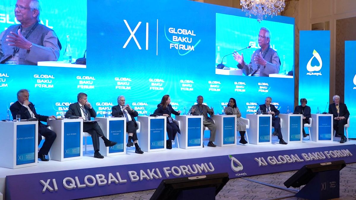 Leaders call for unified response to worldwide problems at Baku Global Forum 