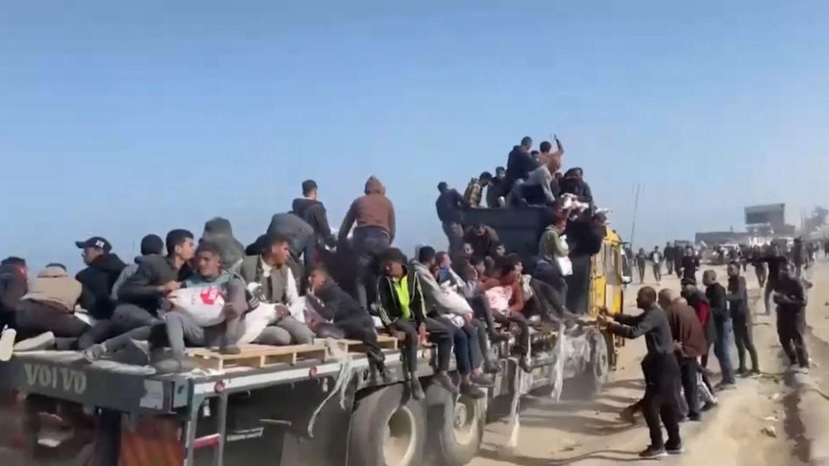 An estimated half a million people in Gaza are facing famine