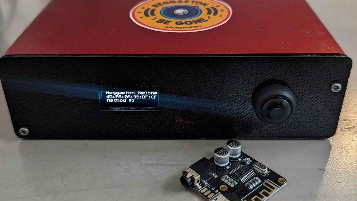 &lsquo;Reggaeton Be Gone&rsquo;: This homemade machine silences neighbours' music using AI 