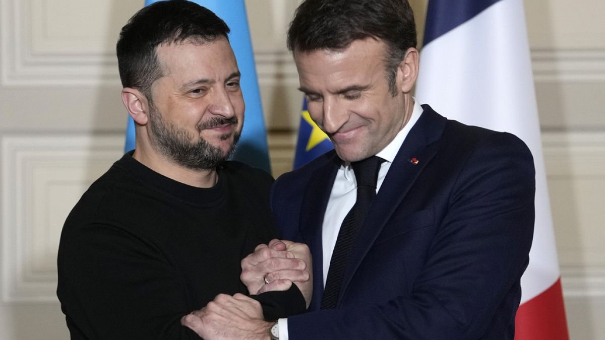 Macron STILL doesn't rule out sending troops to Ukraine 