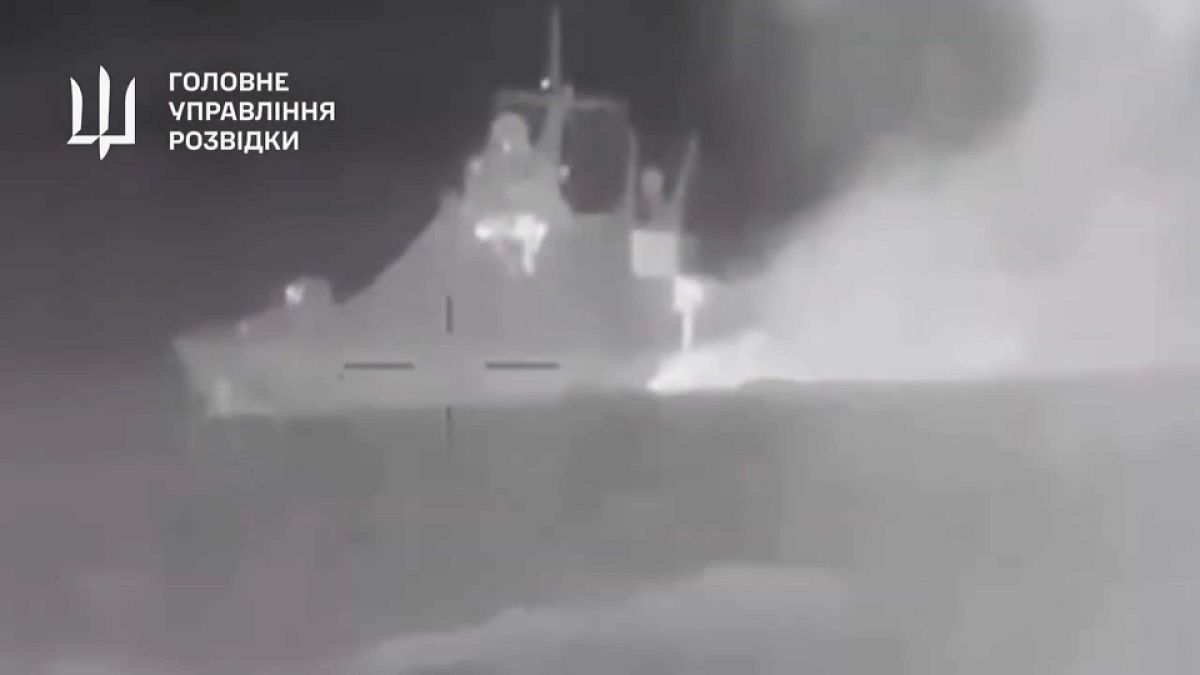 ГУР Украины: потоплен российский патрульный корабль "Сергей Котов"