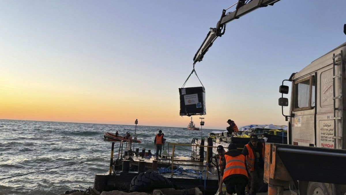 Gaza sea aid route a 'model': Cyprus president Nikos Christodoulides 