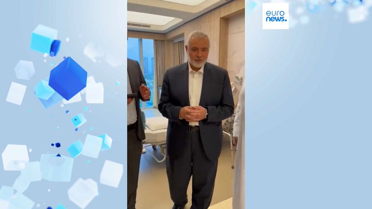 Момент, когда лидер ХАМАС узнал об убийстве Израилем 3 сыновей - видео 