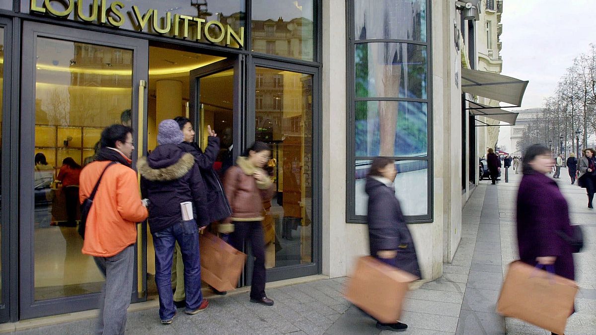 LVMH stock falls as consumers rein in spending on luxury goods 