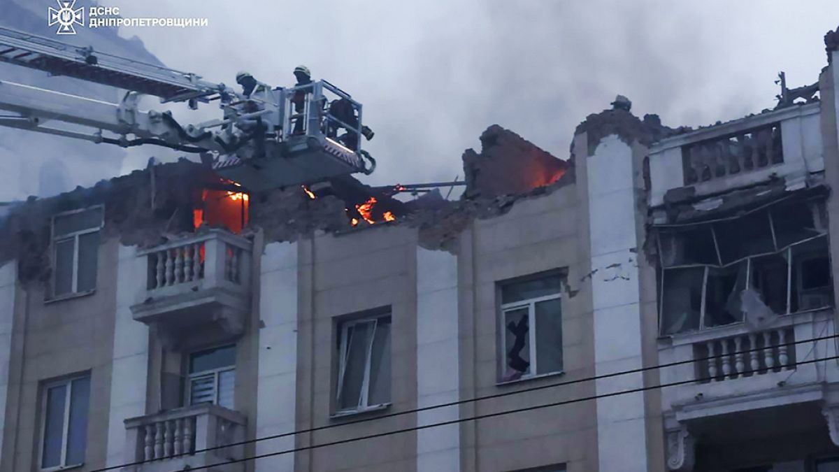 Russian missiles kill eight as Ukraine claims they shot down bomber