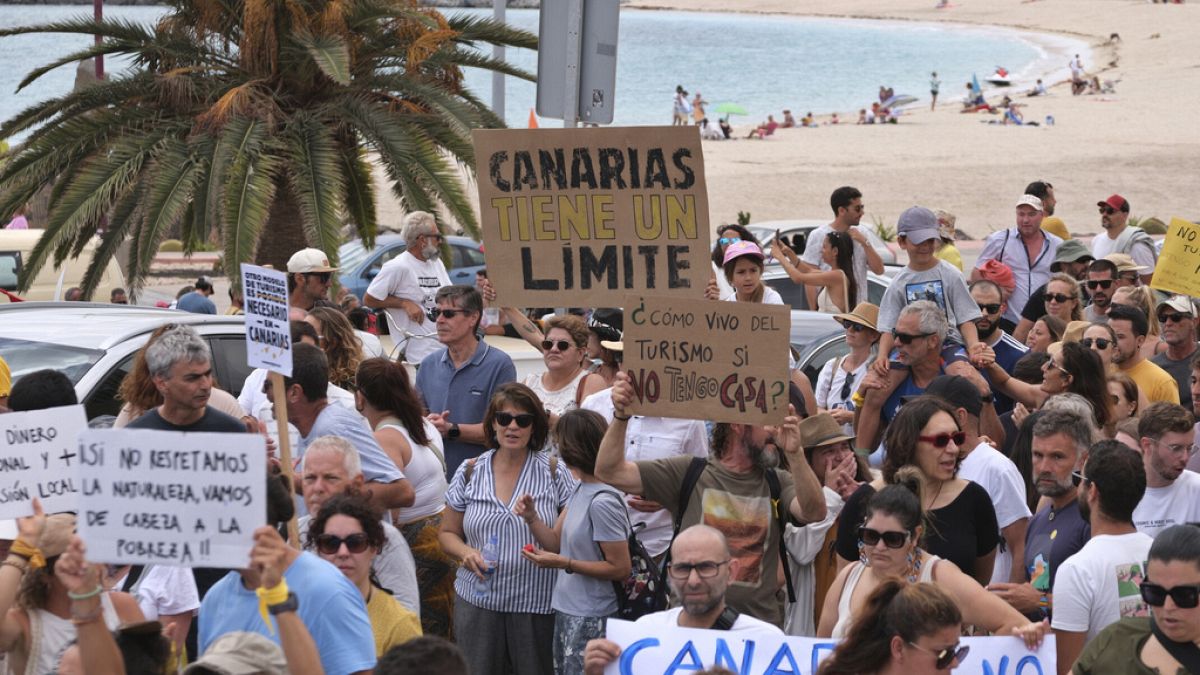 Fake signs and hunger strikes: What’s behind Europe’s backlash against overtourism?