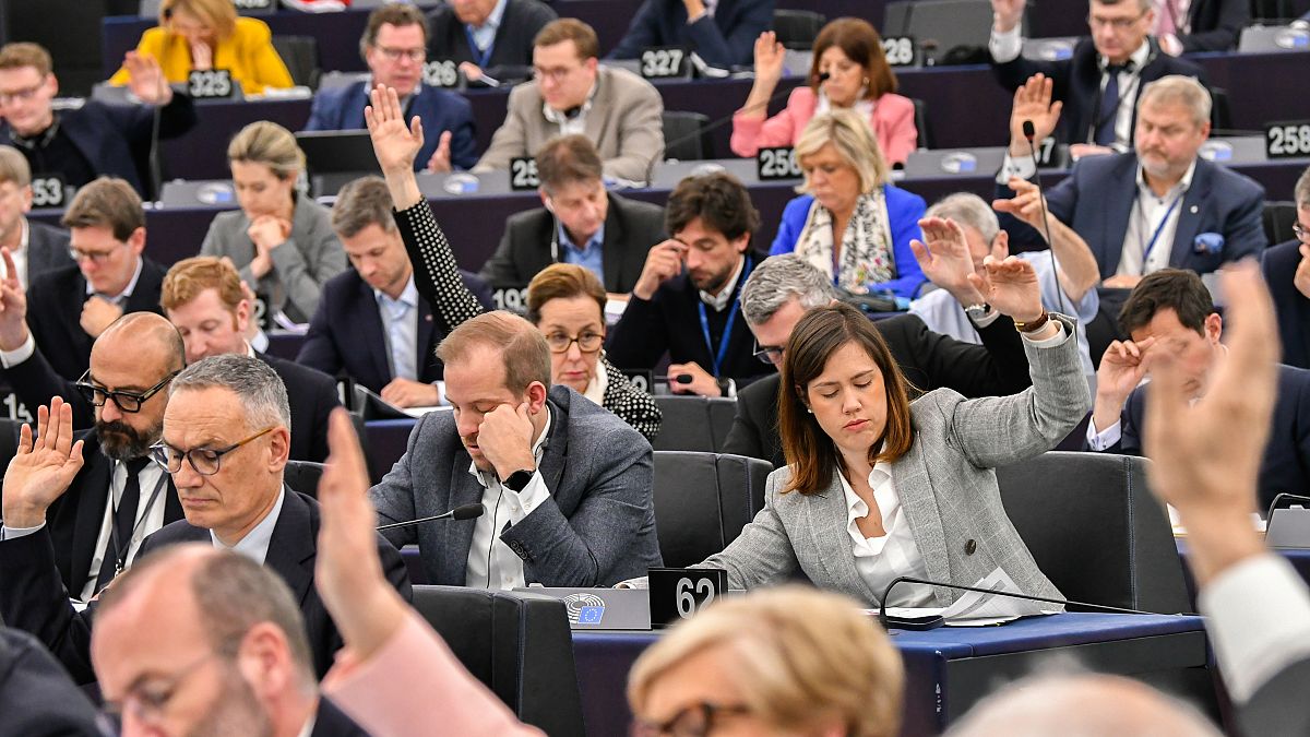 Марафонское голосование на последней сессии Европарламента