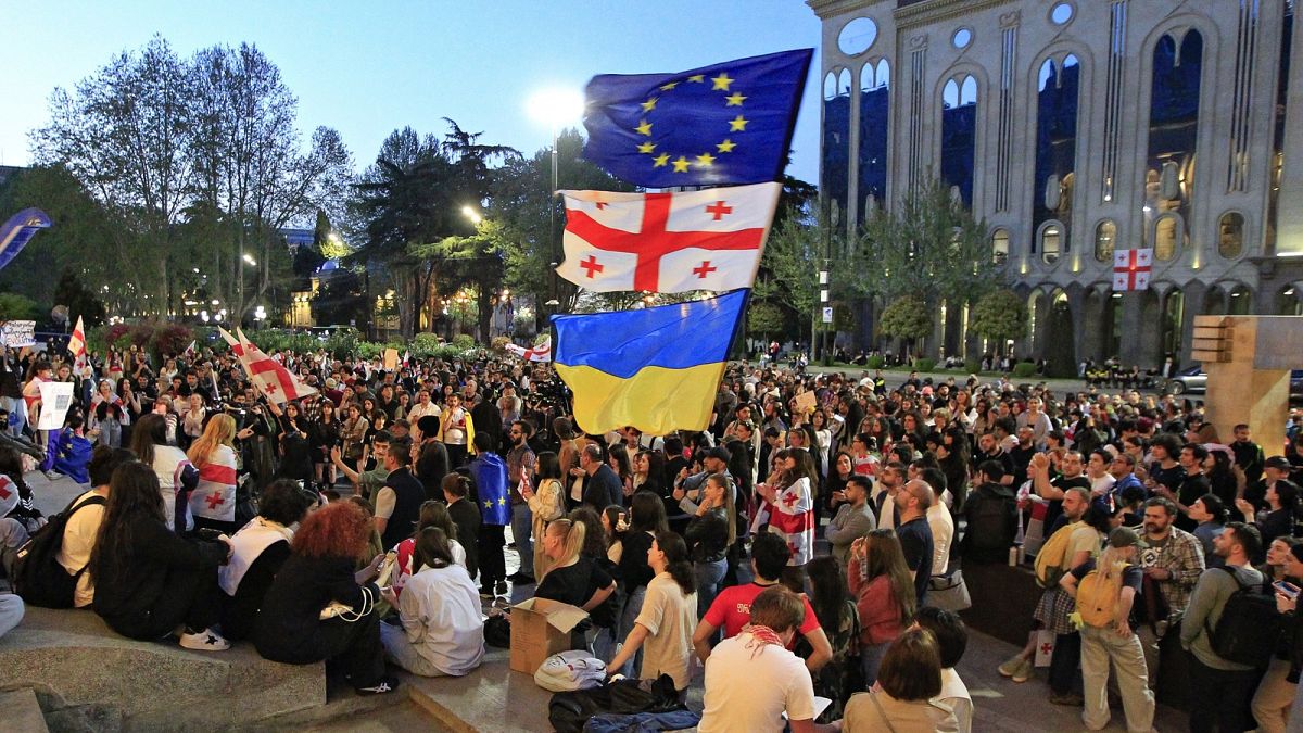 'Foreign influence' law pushes Georgia away from EU accession dream, warns Michel 