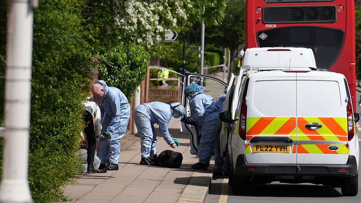 Sword-wielding man kills 13-year-old in east London, four others taken to hospital 