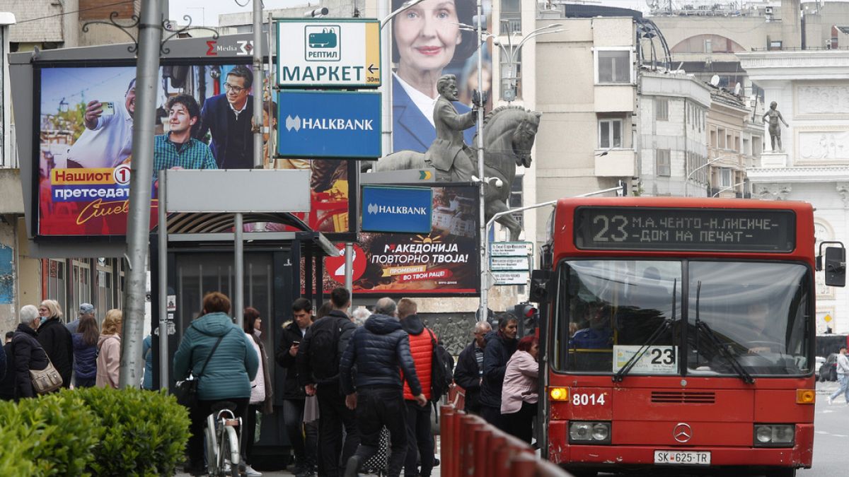EU hopeful North Macedonia holds presidential elections 