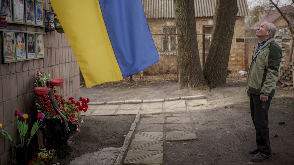 Residents in Bucha remember massacre two years on