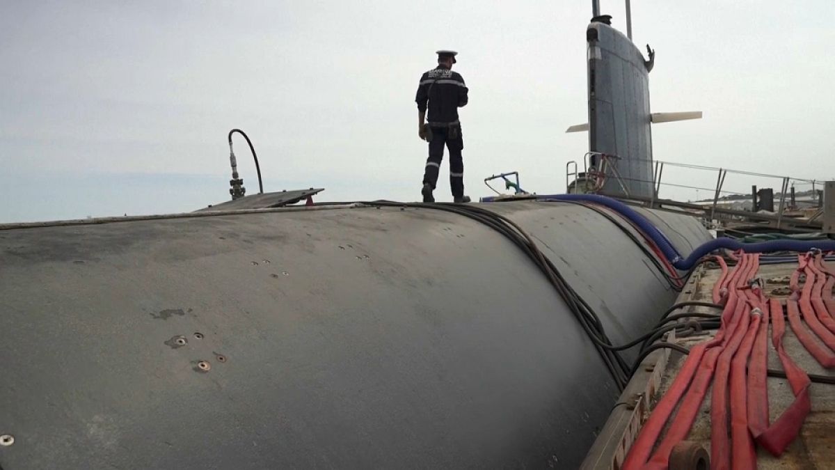 Journalists given rare access to France&rsquo;s Rubis-class nuclear-powered submarine 