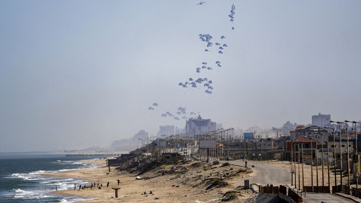 Israeli forces end raid on Gaza's main hospital, aid ships arrive off the coast 