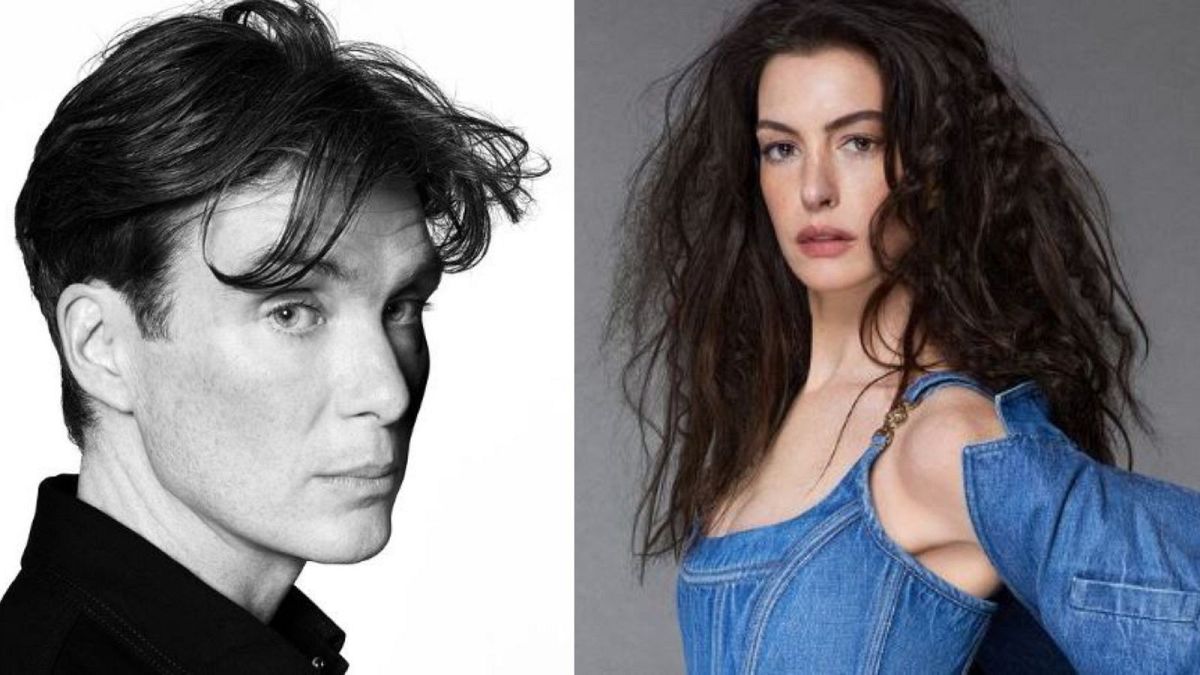 Cillian Murphy and Anne Hathaway officially revealed as new faces of Versace