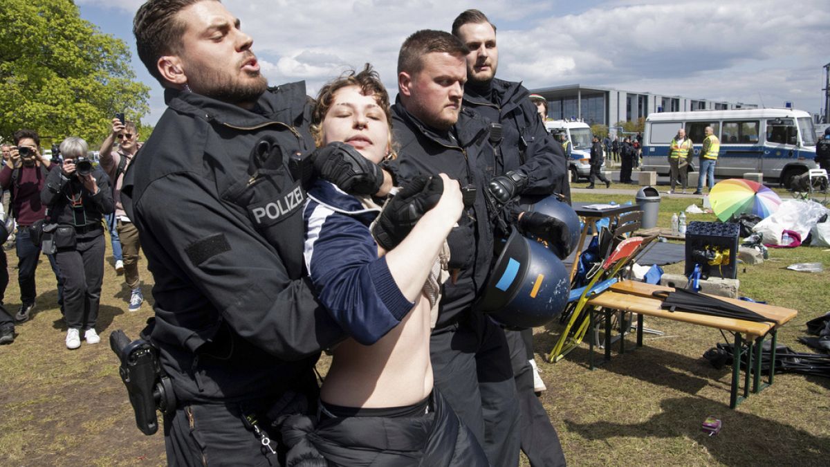 Война Израиля и ХАМАС. Волна студенческих протестов в европейских столицах
