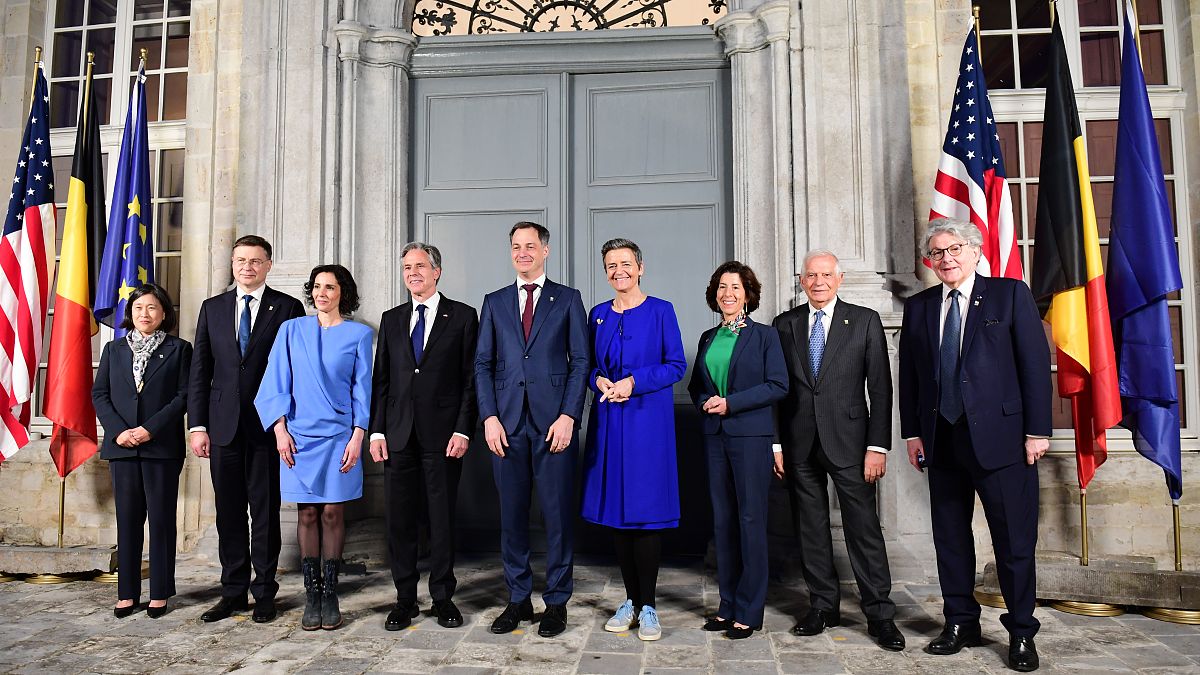 China's shadow loomed over sixth EU-US Trade and Technology Council