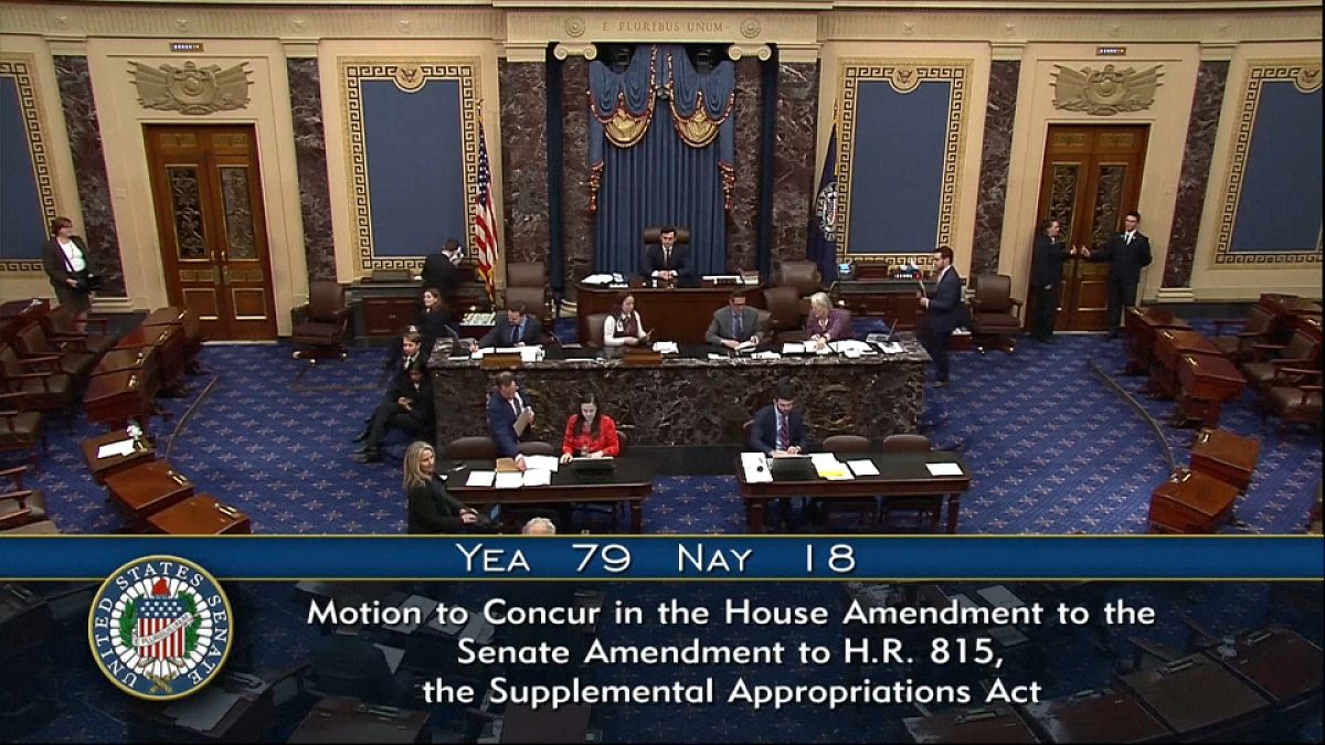 US Senate passes $95 billion foreign aid package for Ukraine and Israel