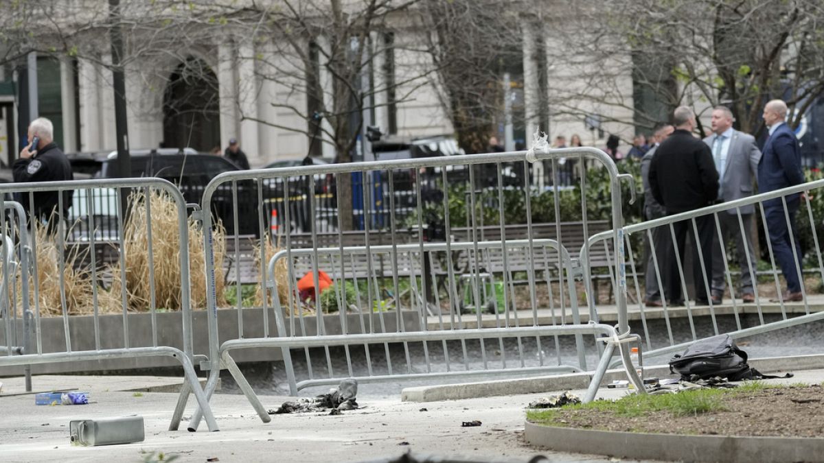 Man dies after setting himself on fire outside Trump trial court 