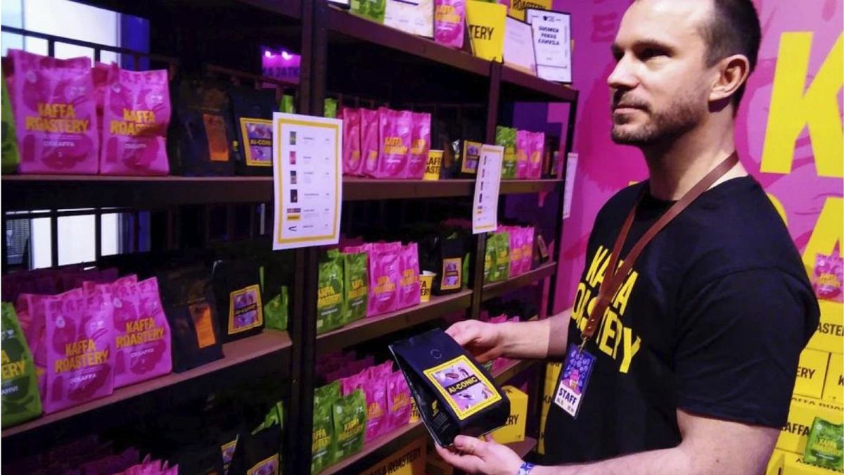 A coffee roastery in Finland has launched an AI-generated blend 
