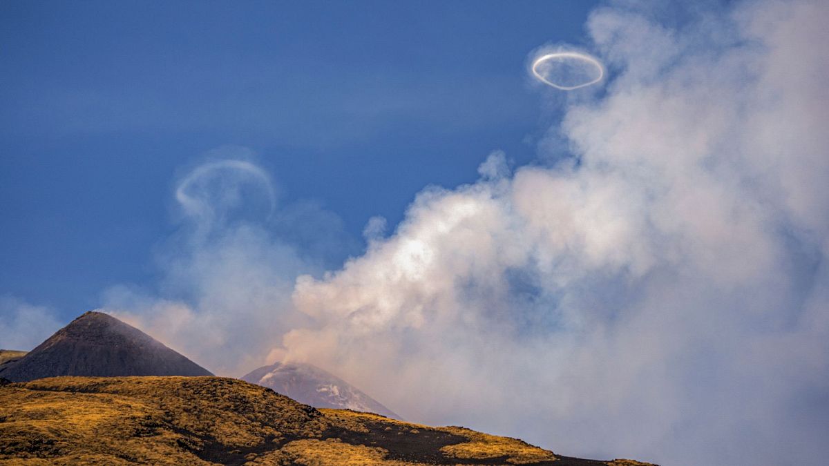 What are volcanic vortex rings? Mount Etna blows spectacular ‘smoke rings’ into the sky