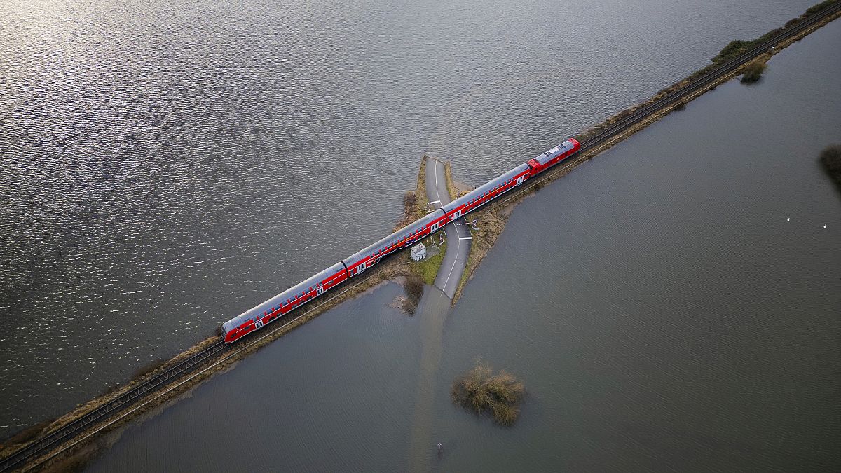 Buckled lines and landslides: How climate change is hitting Europe’s rail industry