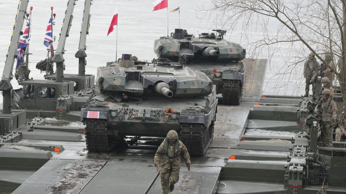 Military spending in Western and Central Europe higher than end of Cold War, data shows