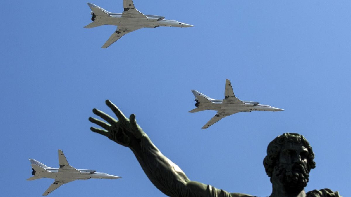 Ukraine claims to shoot down Russian bomber, though Moscow denies 
