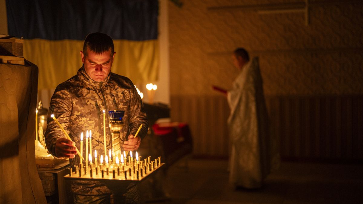 Ukraine and Russia mark Orthodox Easter under shadow of war  